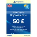 PSN Card £50 GBP [UK]
